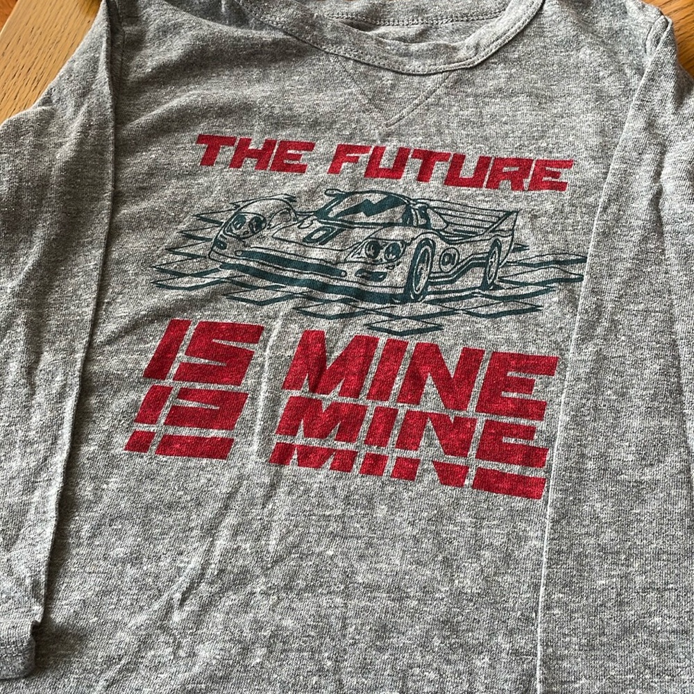 Chaser The Future is Mine Long Sleeve Shirt Size 6 NWT